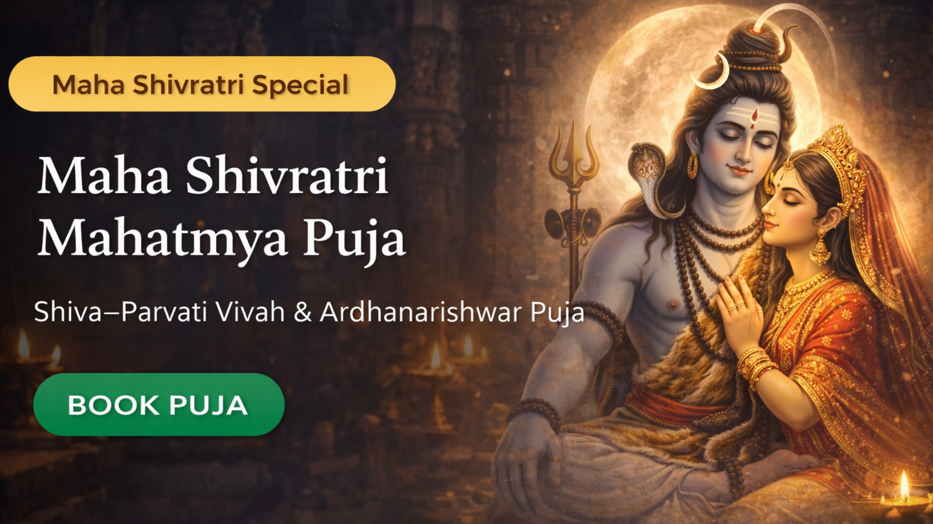 Mahashivratri Special Pooja Shiv-Parvati Ashirwad Pooja